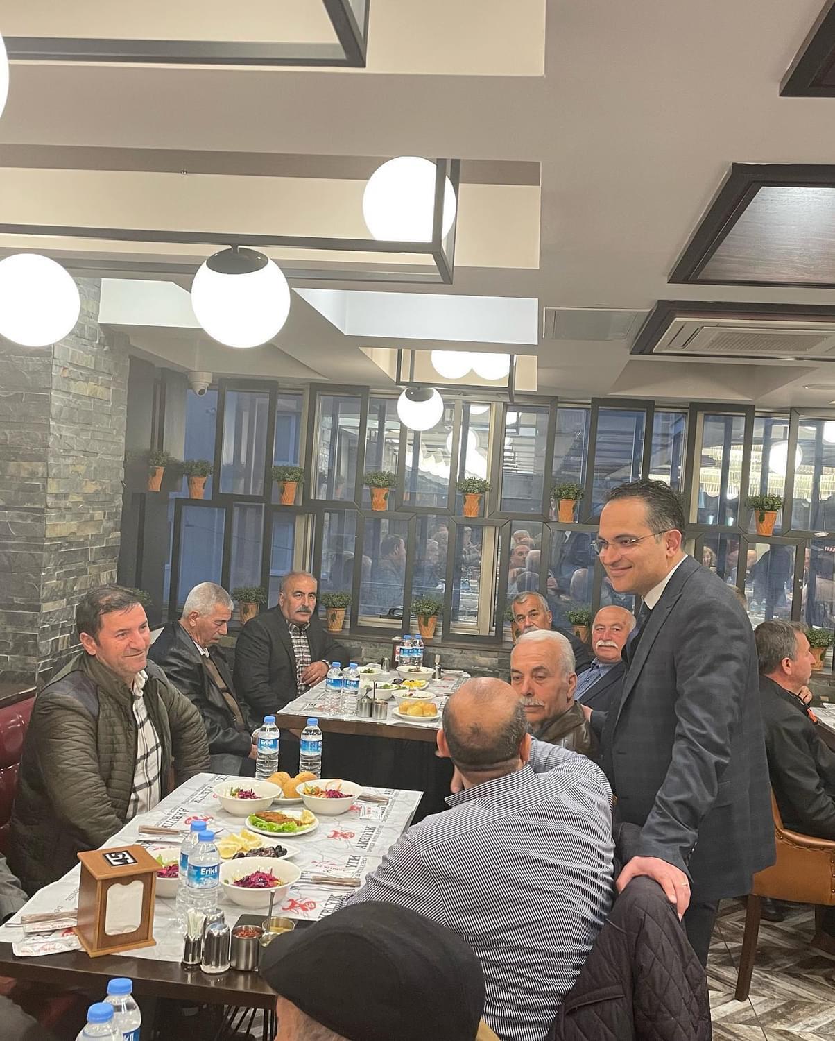 Olgun Atila; İftarda Muhtarlarla buluştu