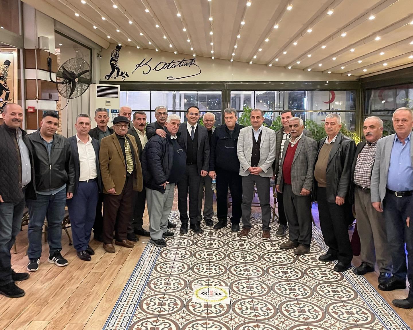 Olgun Atila; İftarda Muhtarlarla buluştu
