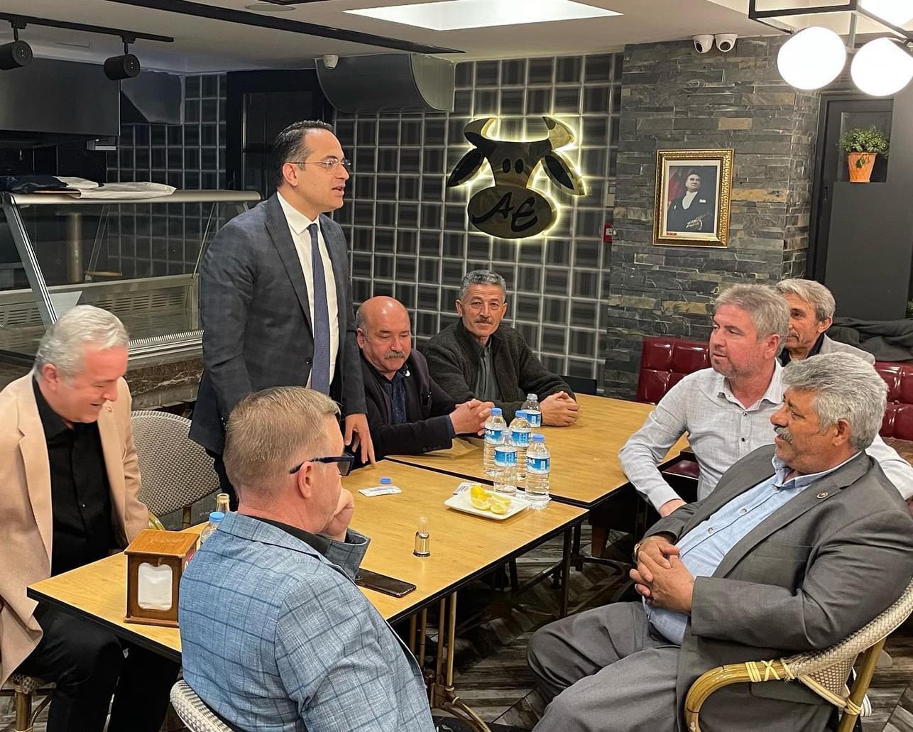 Olgun Atila; İftarda Muhtarlarla buluştu