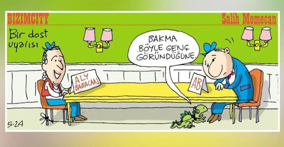 Ali Babacan paylaştı: Memecan'dan ‘Bebecan’ karikatürleri