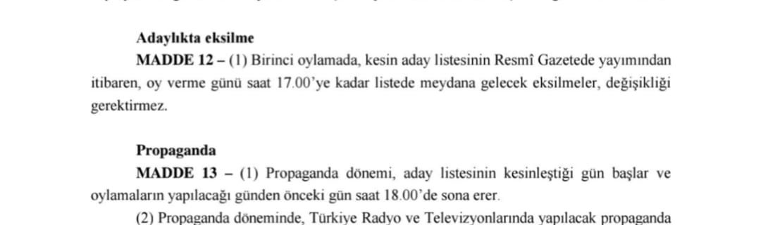 İnce'nin çekilmesi oy pusulasını etkilemeyecek