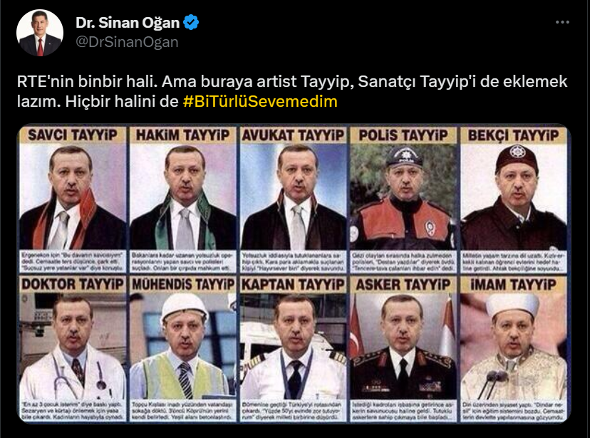Erdoğan’a destek açıklaması sonrası Sinan Oğan'ın eski tweetleri tekrar gündem oldu