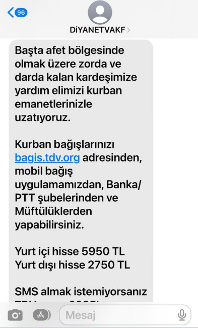 Diyanet açıkladı: Gurbetçiye kurban da ucuz