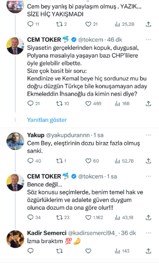 LDP’li Toker’den Kılıçdaroğlu’na manidar gönderme!