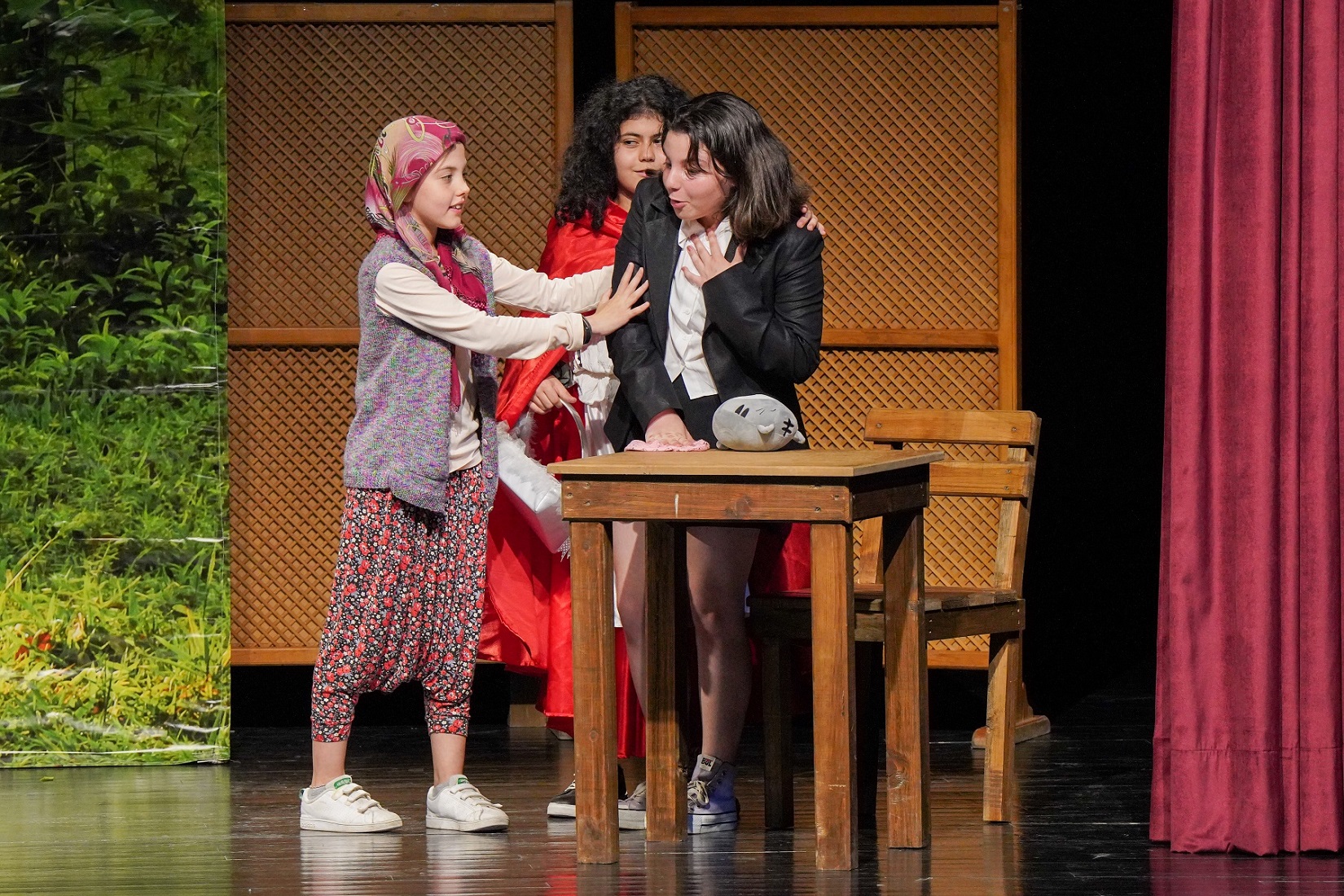 Gaziemir’de sahne çocukların