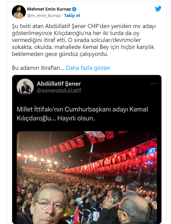 CHP'den istifa eden Abdüllatif Şener'in skandal açıklamalarına tepki yağdı: 'İhanet hep içeriden gelir...'