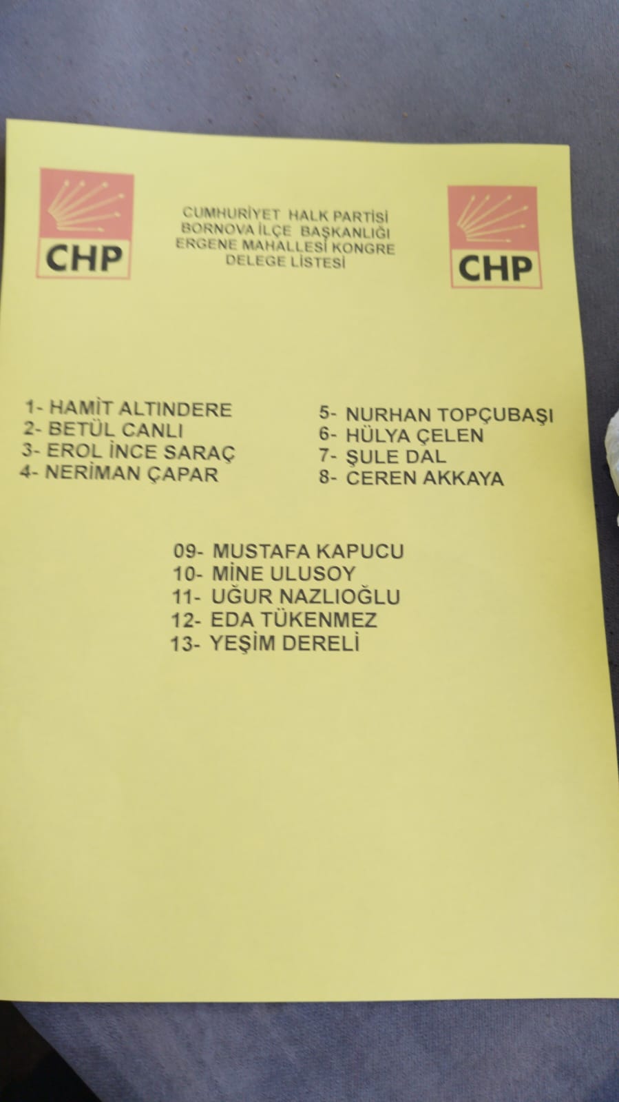 Ergene'de listelere "Kadın" adaylar damga vurdu