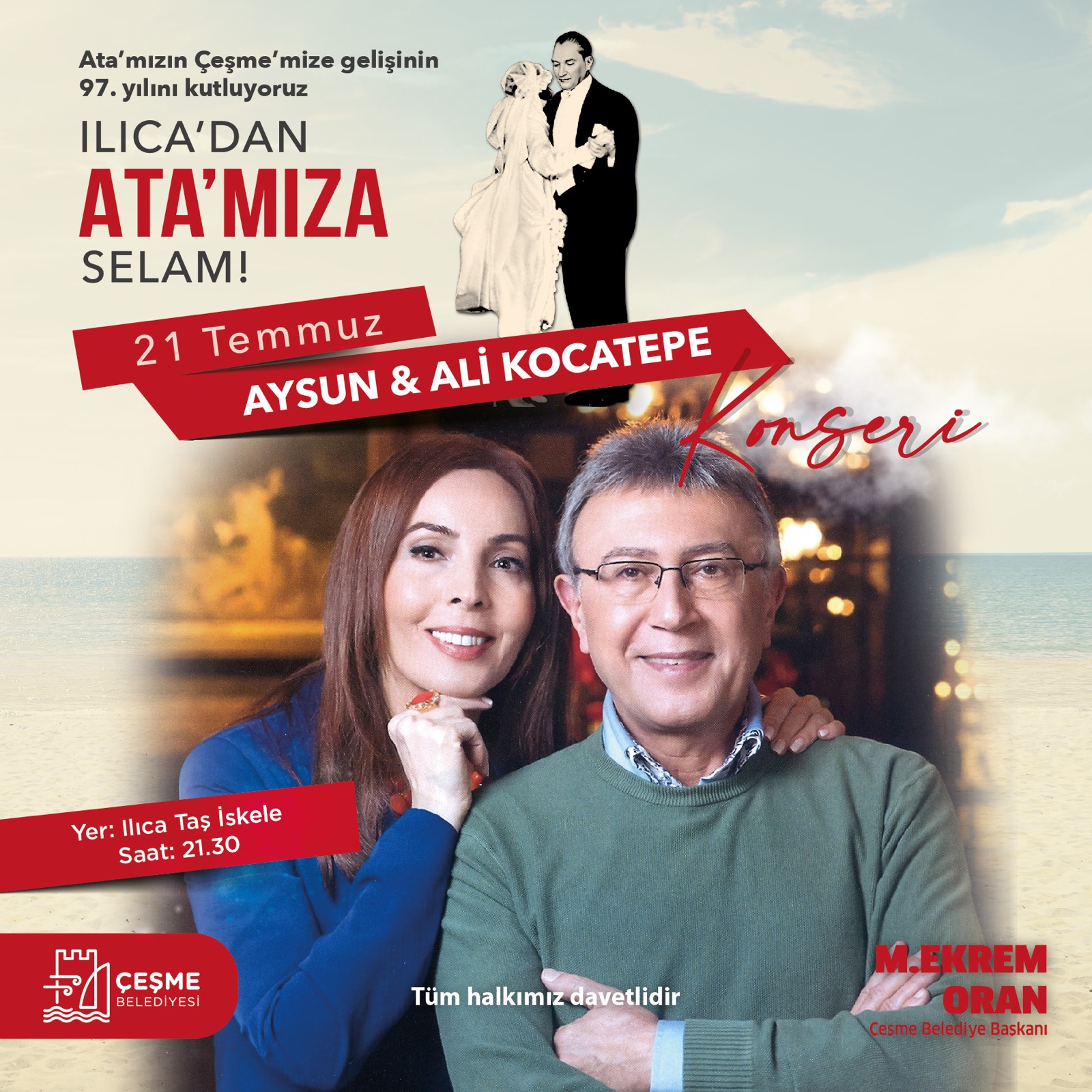 Ata’nın Ilıca’ya gelişinin 97. yılı kutlanacak