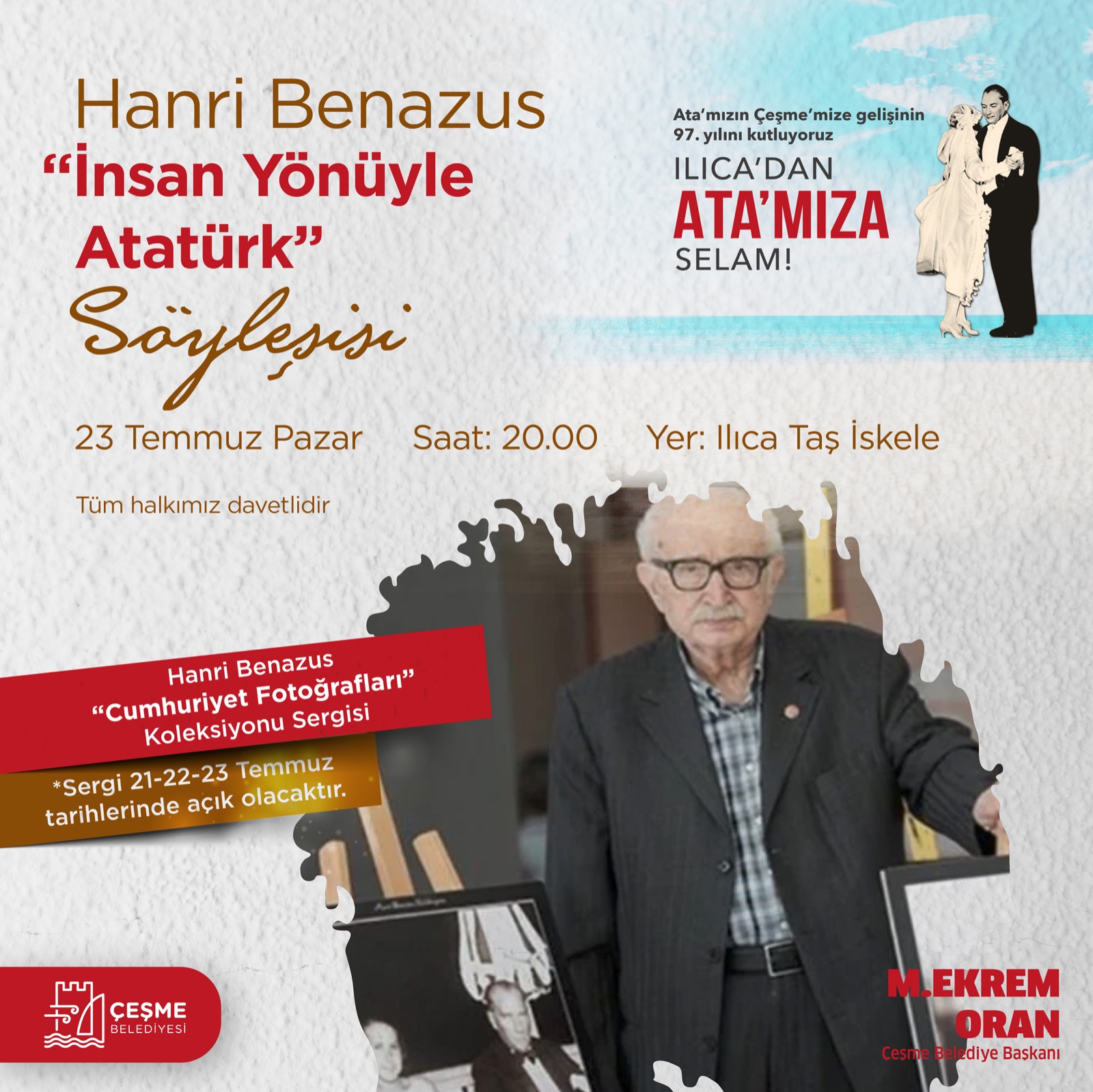 Ata’nın Ilıca’ya gelişinin 97. yılı kutlanacak
