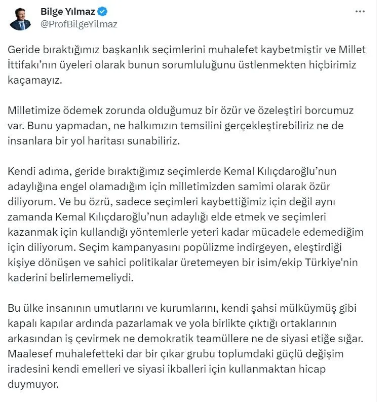 Altılı Masa'dan Kılıçdaroğlu'na 'protokol' tepkisi: 'Ankara’nın karanlık dehlizlerinde pazarlık'