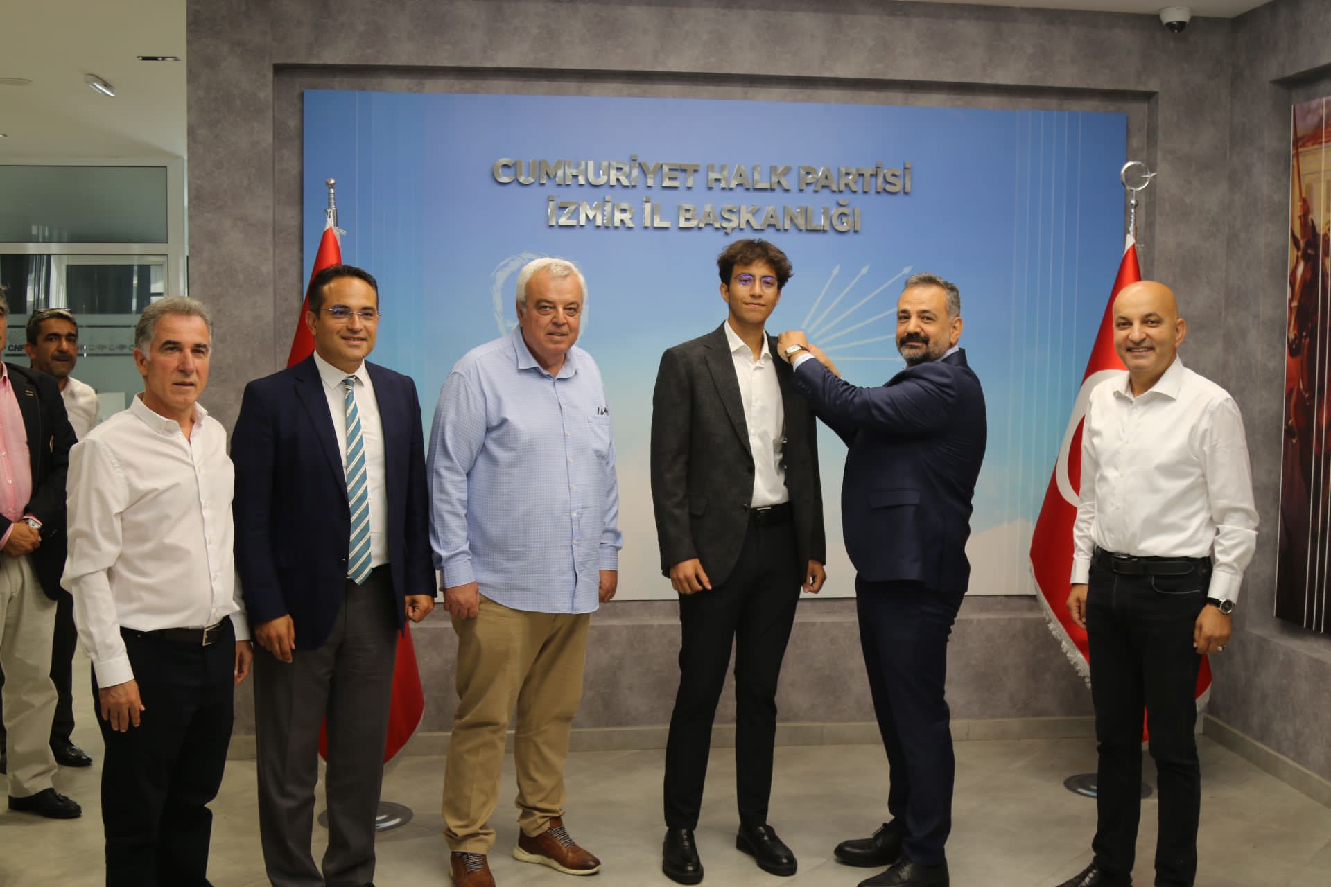Mahir Polat'ın oğlu CHP'ye katıldı 