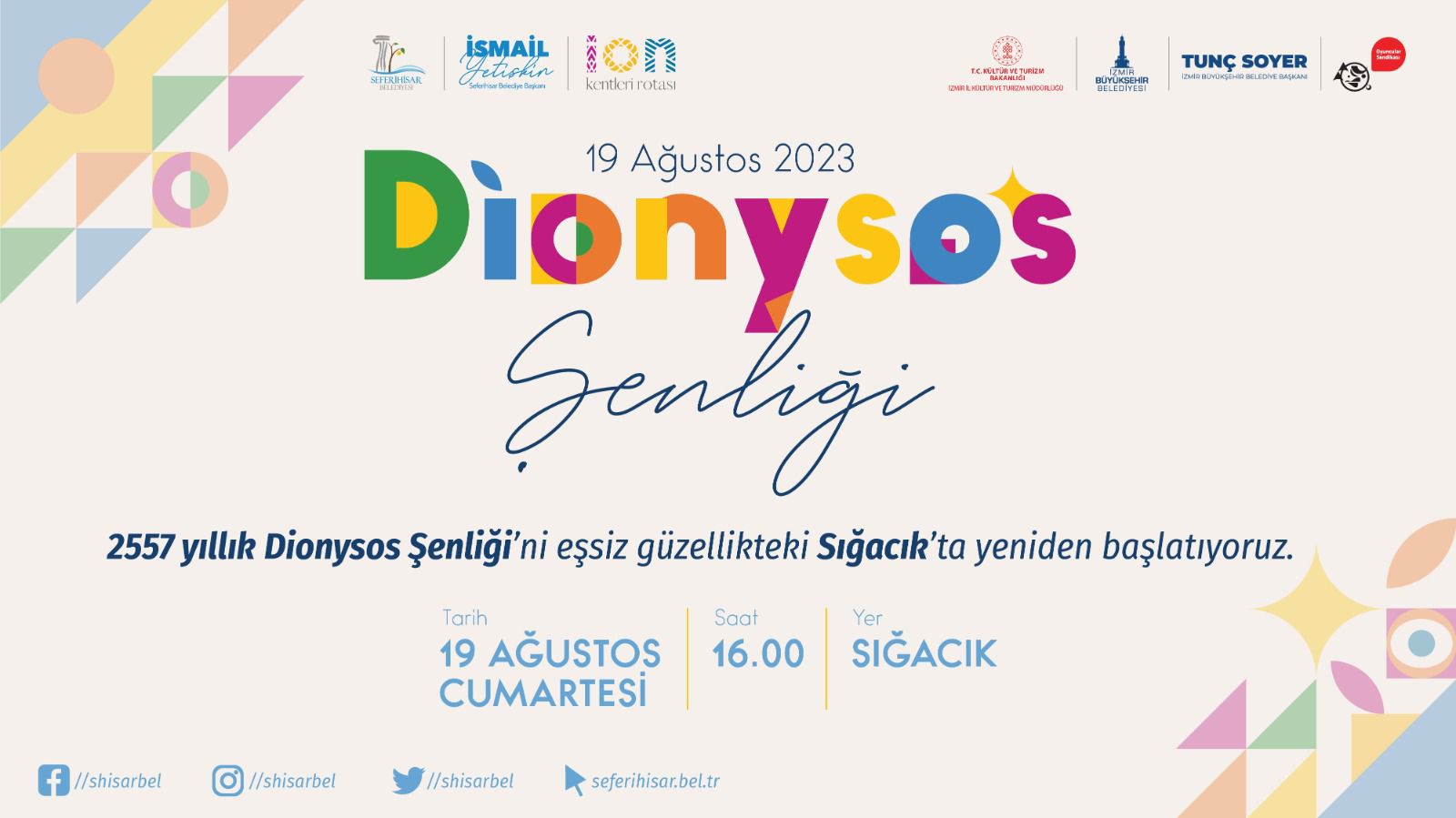 2 bin 557 yıllık şenlik  Seferihisar’da yeniden hayat buluyor