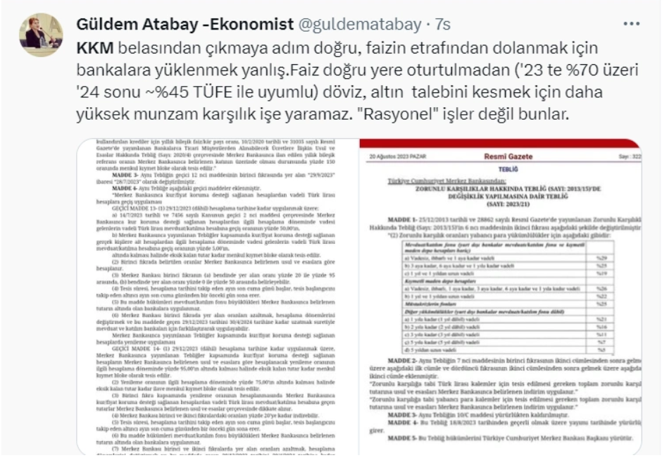 Ekonomistler yorumladı: Merkez Bankası'nın KKM kararı ne anlama geliyor?