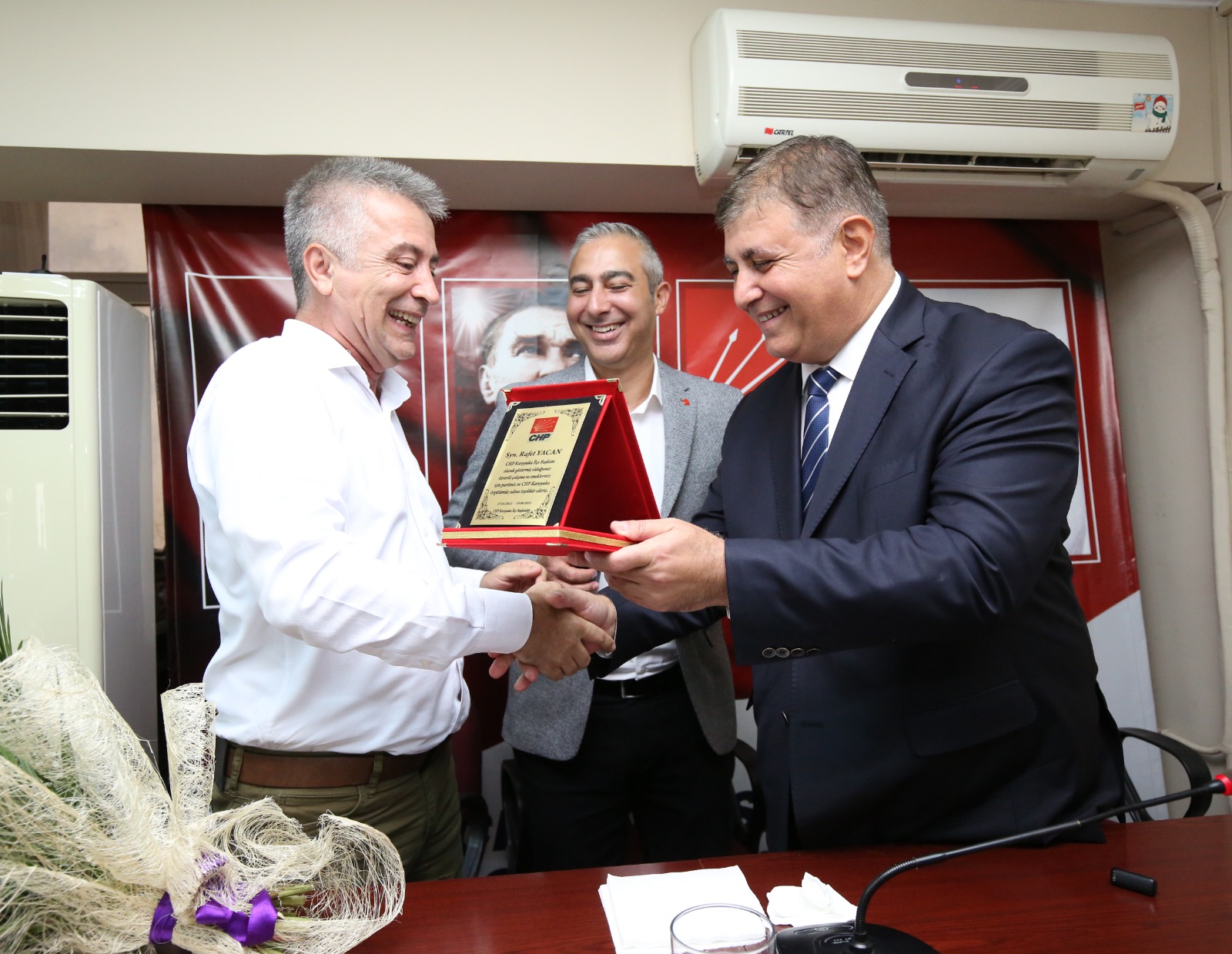 CHP Karşıyaka İlçe Başkanlığı Devir Teslim Töreni Gerçekleşti