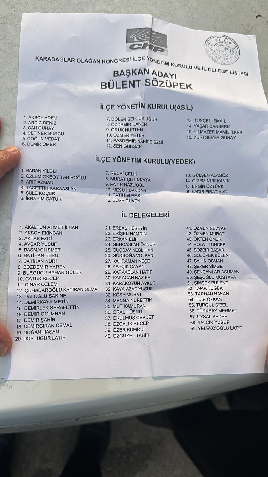 Karabağlar’da kazanan Sözüpek oldu
