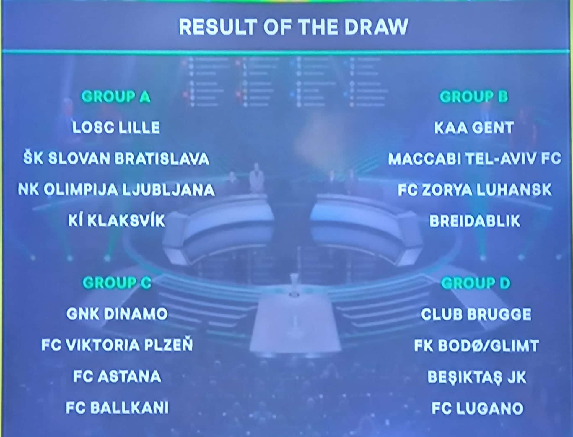 Fenerbahçe ve Beşiktaş'ın UEFA Avrupa Konferans Ligi'ndeki rakipleri belli oldu!
