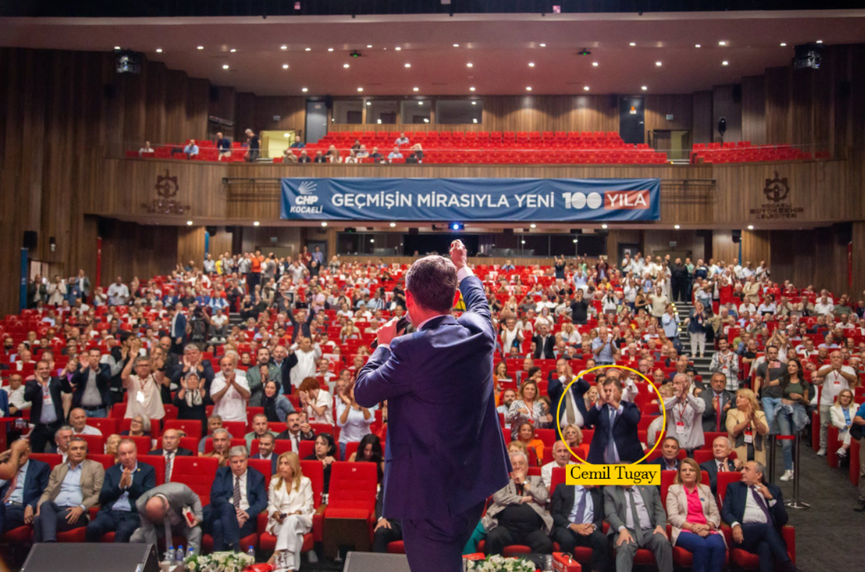 Cemil Tugay, Özel'e destek için Kocaeli'ndeydi