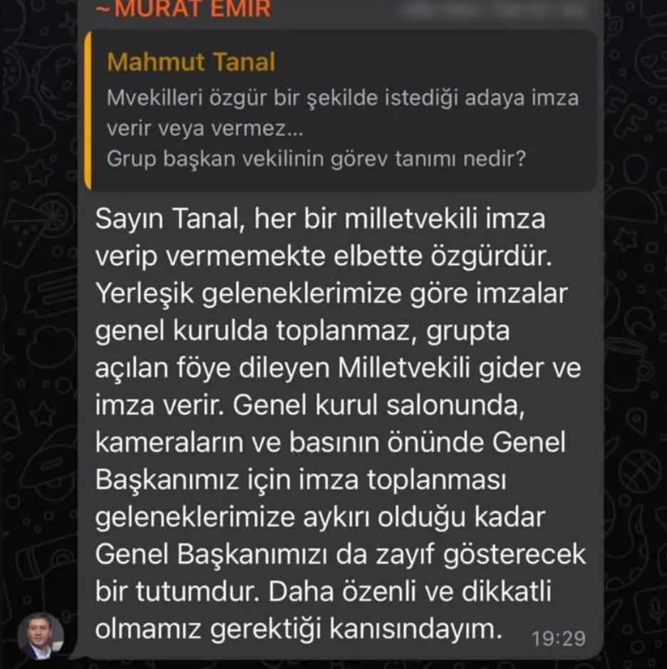 CHP'de imza toplama krizi: Whatsapp yazışmaları ortaya çıktı