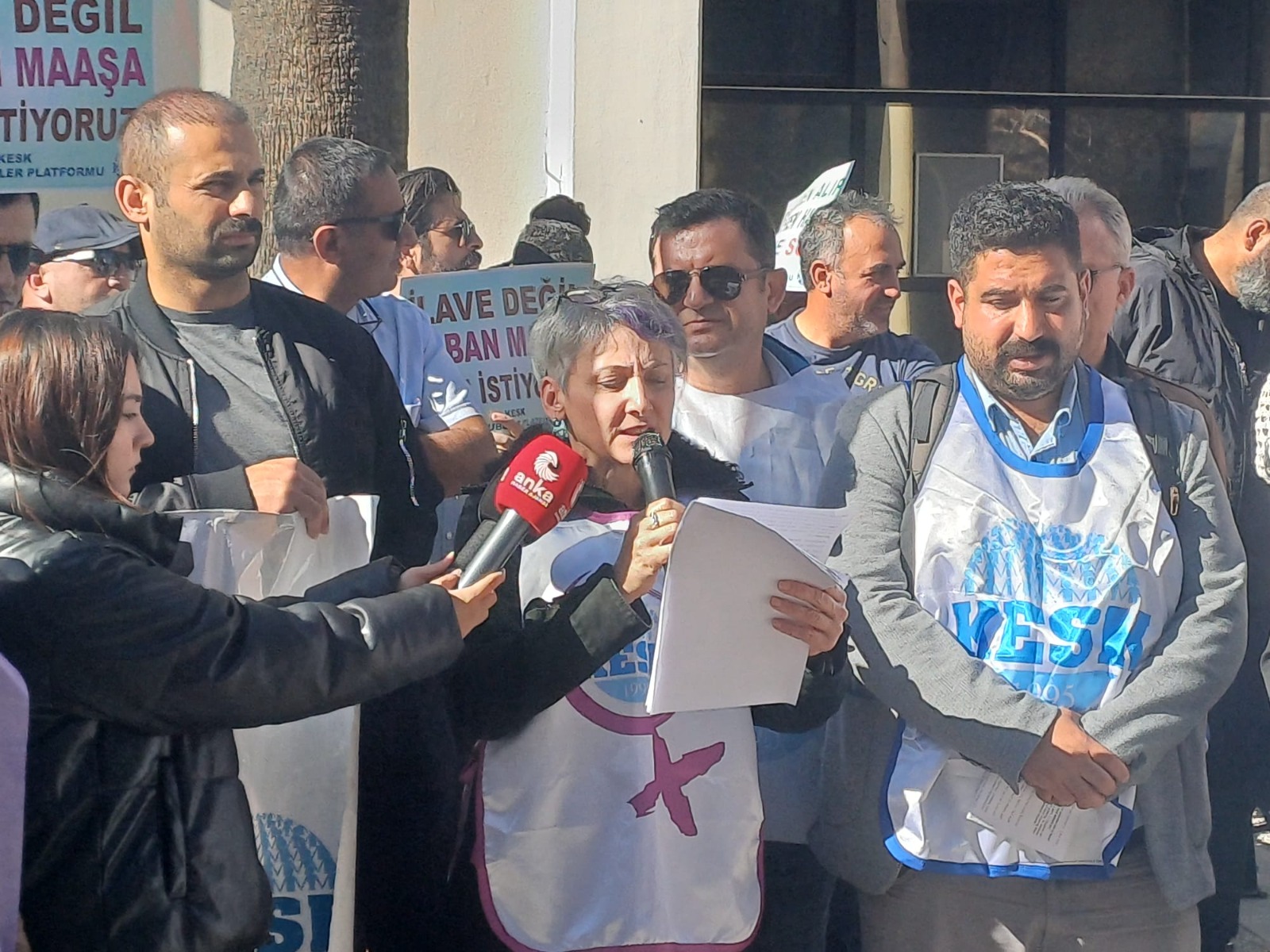 KESK ve TÜM Emekli-Sen ‘adil bütçe’ için meydana indi: “Yüzde 1’in yükünü taşımayacağız”