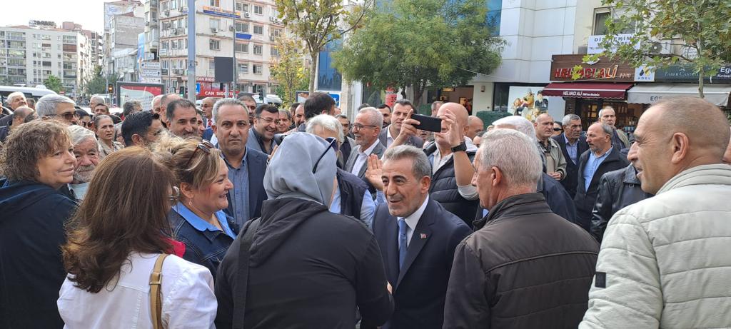 AK Partili Çayır, Bornova için yola çıktı 