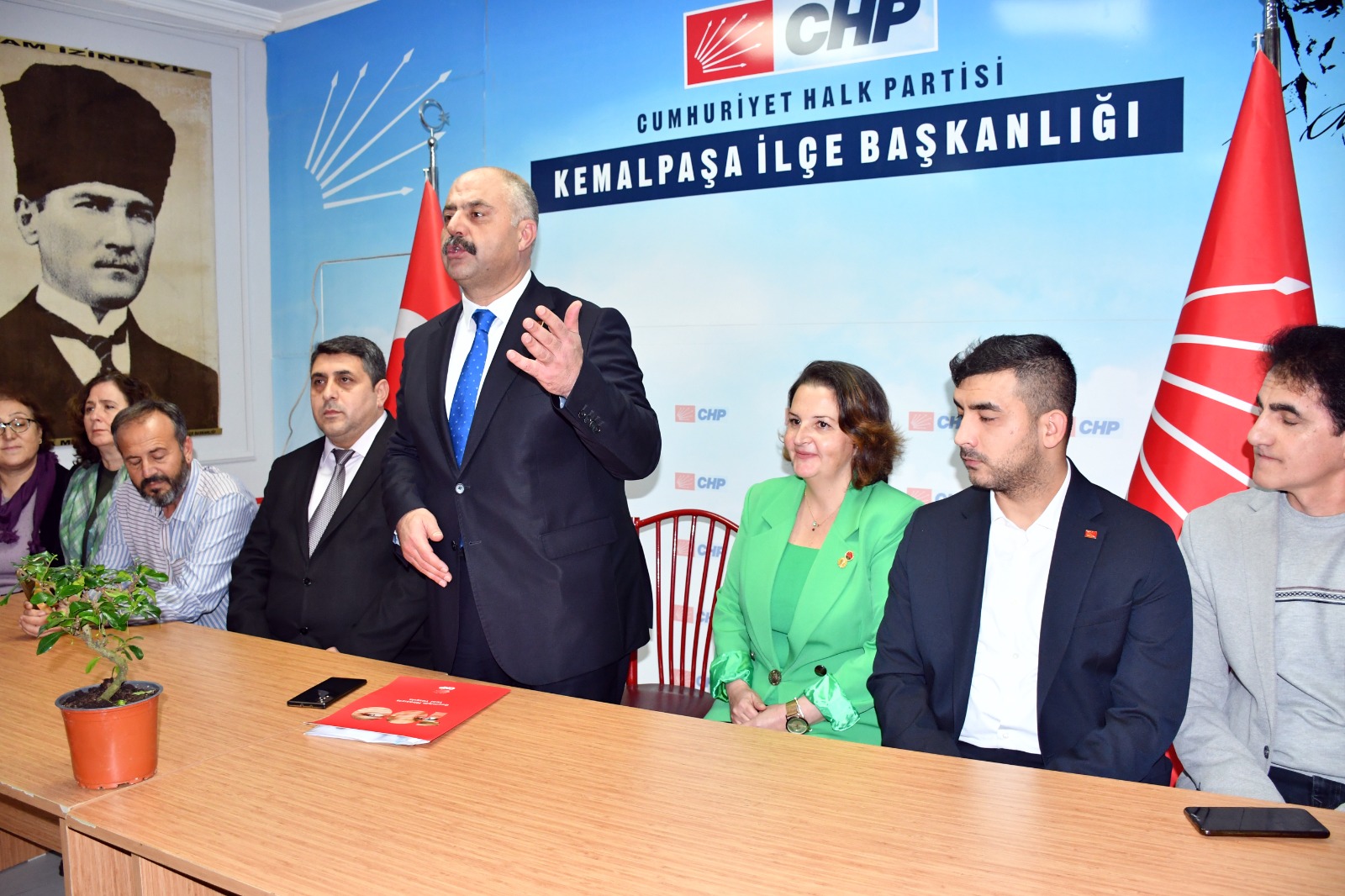Balyeli Kemalpaşa Belediyesi’ne talip oldu  ‘Huzurlu Bir Kemalpaşa’yı inşa edeceğiz’