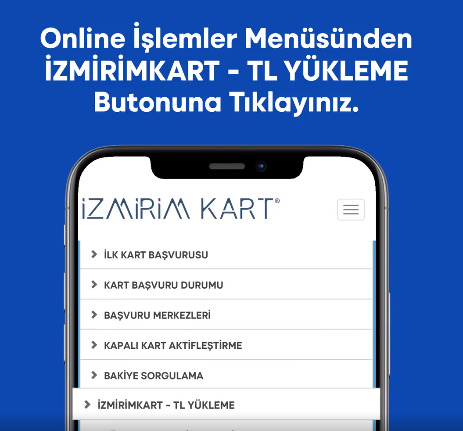 İzmirim kart nasıl doldurulur?