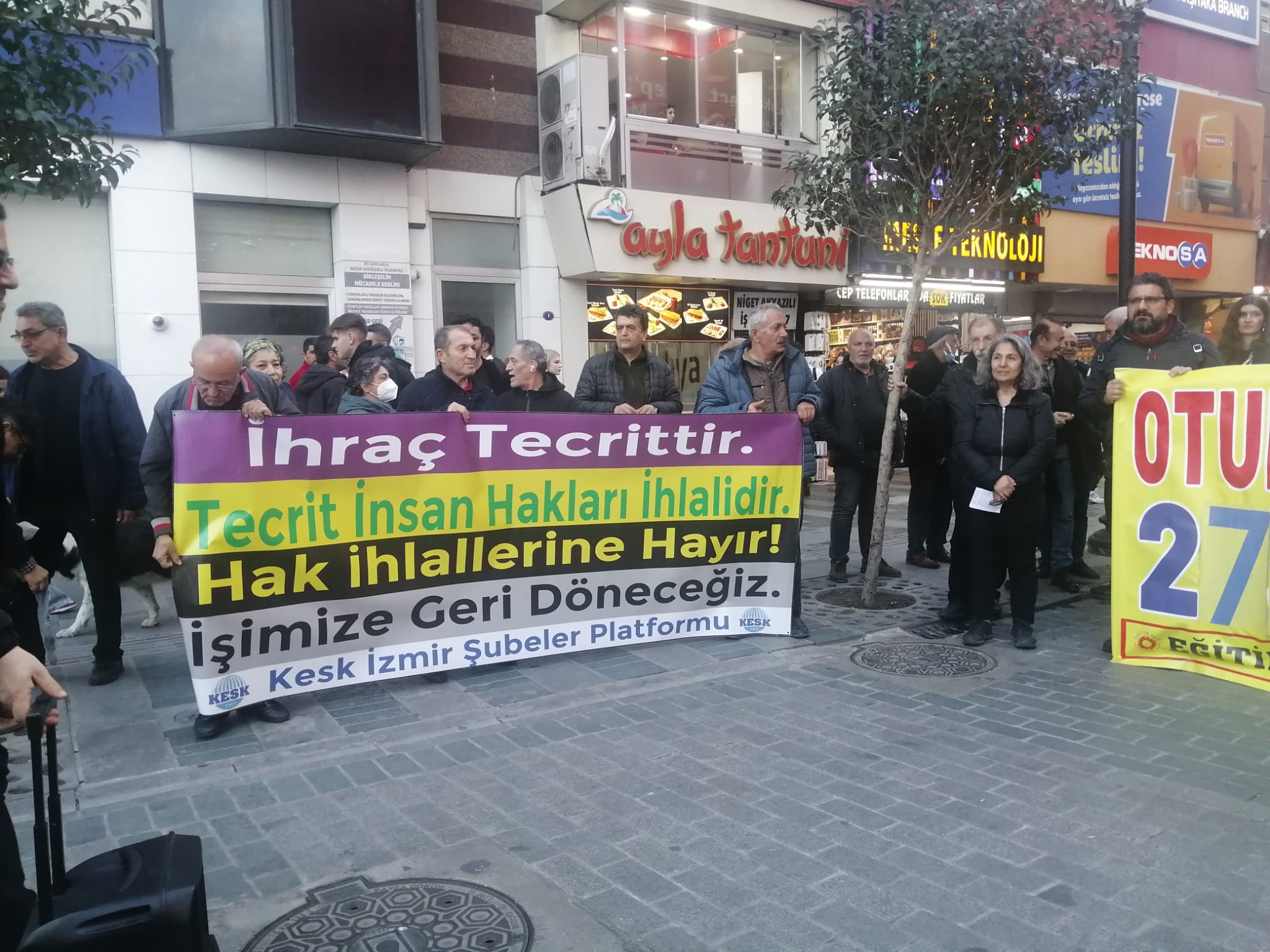 KHK’ların eylemi 277.’nci haftasında 