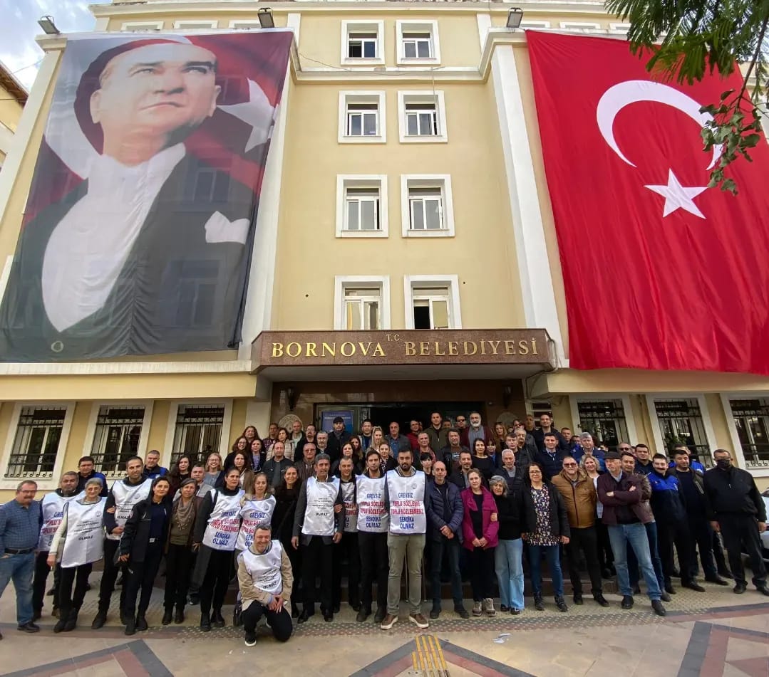 Bornova Belediyesi'nde TİS görüşmeleri tıkandı 