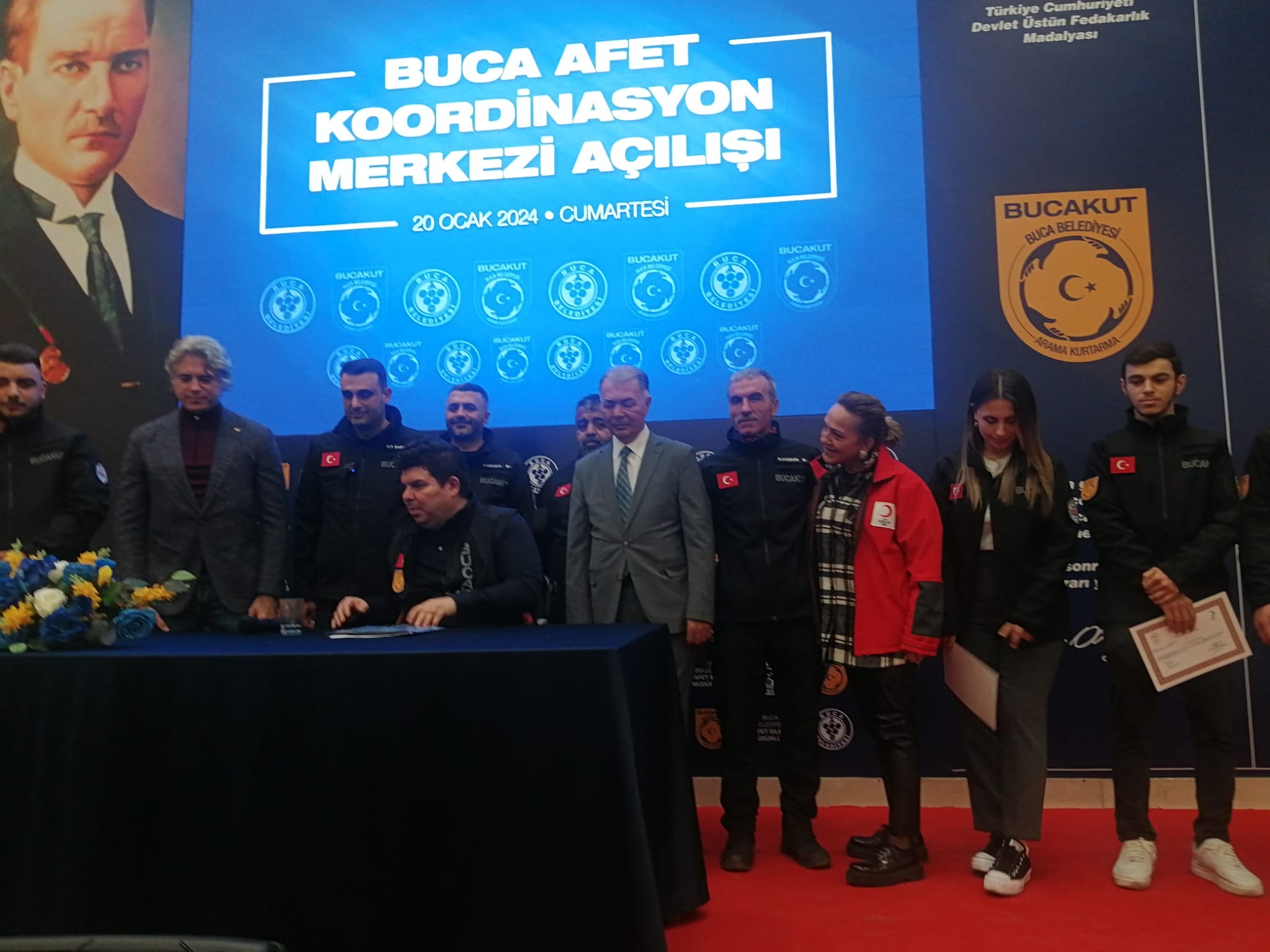 Buca Afet Koordinasyon merkezi açıldı: “BUCAKUT felaketlerde görev alacak hale geldi”