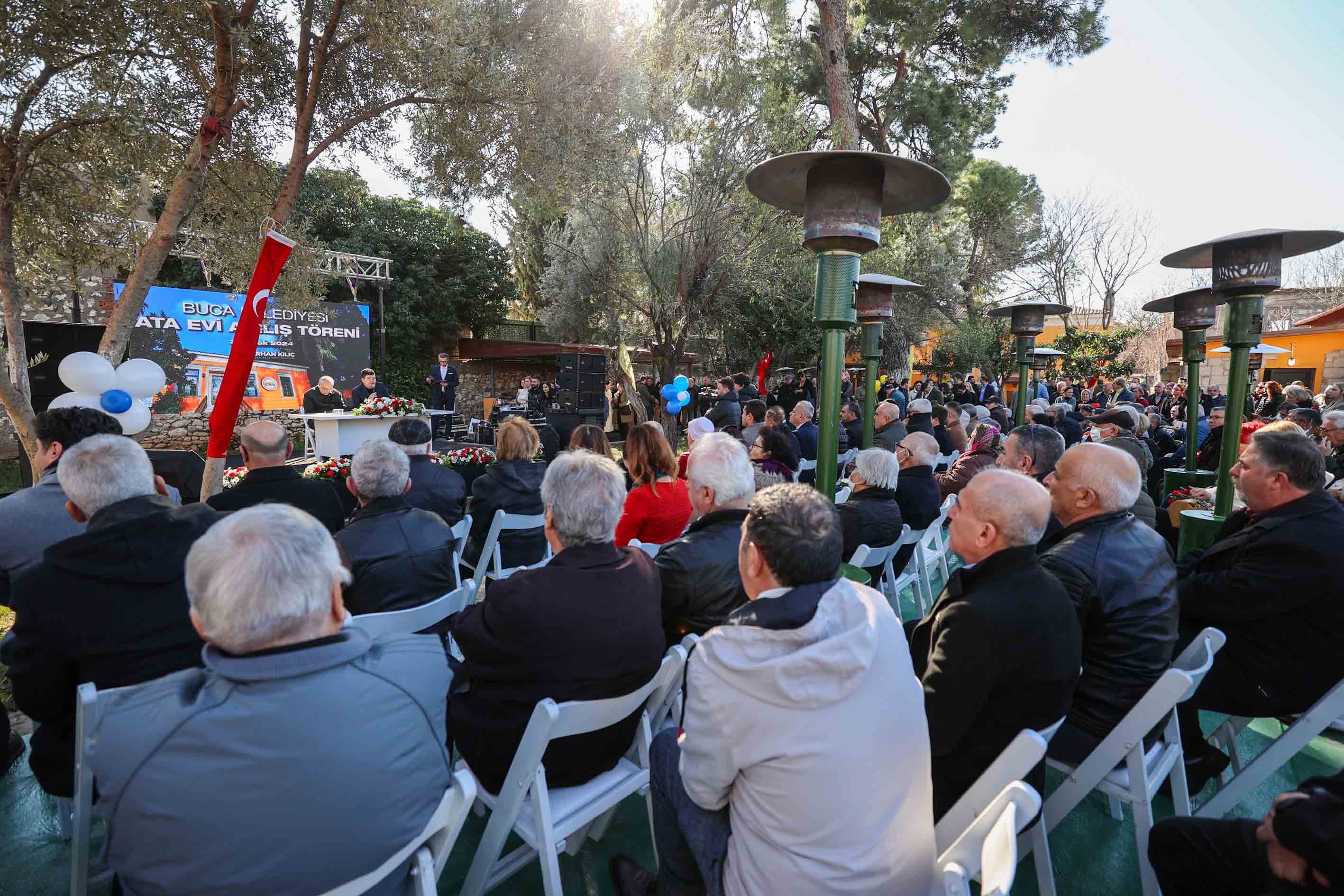 Başkan Erhan Kılıç Ata Evi’ni Hizmete Açtı
