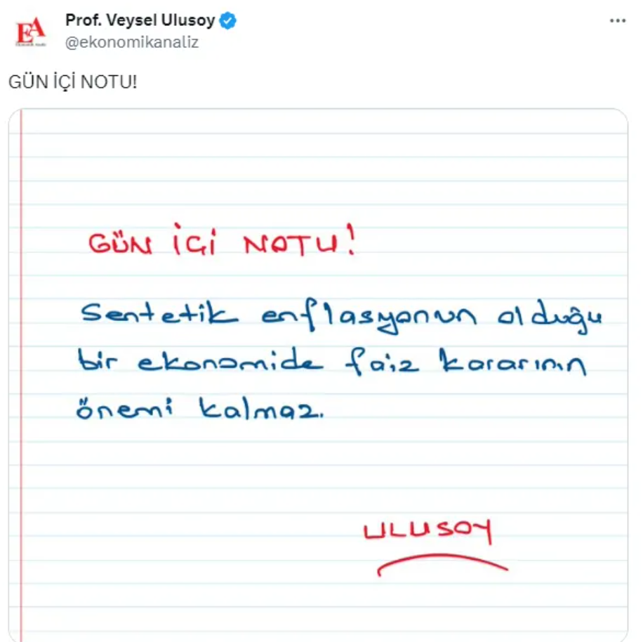 Ekonomistlerden faiz yorumu: 'Merkez Bankası için yolun sonu'