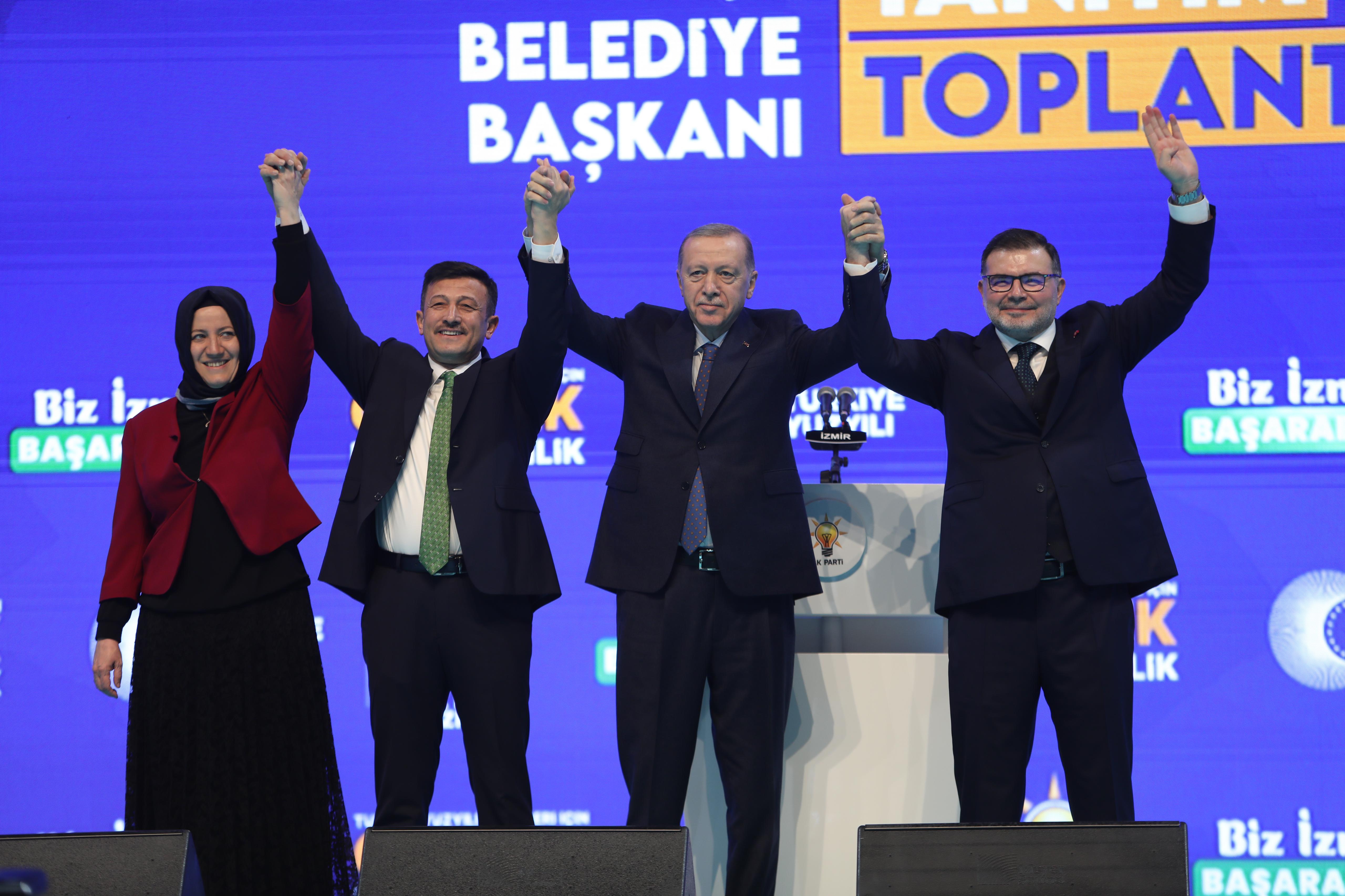 Erdoğan İzmir'de ilçe adaylarını açıkladı