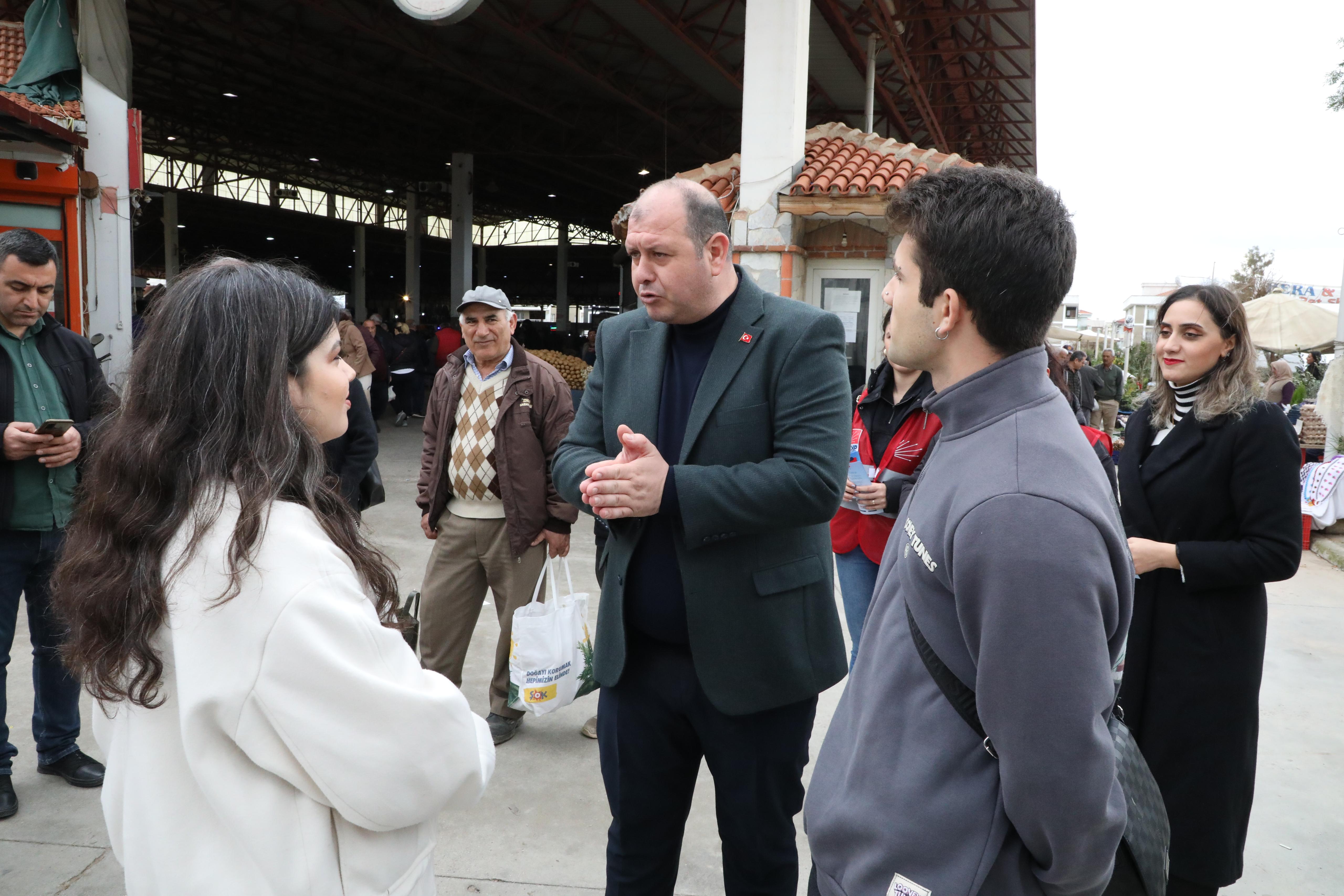 CHP’li Çiçek’e Büyük İlgi