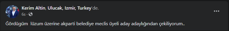 AK Parti Kemalpaşa'da sular durulmuyor