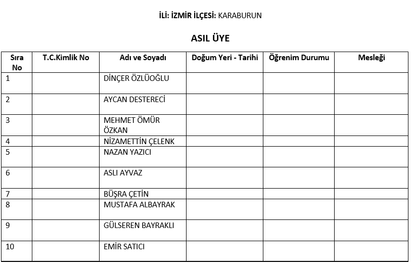 AK Parti'nin İzmir'deki meclis üye listeleri belli oldu