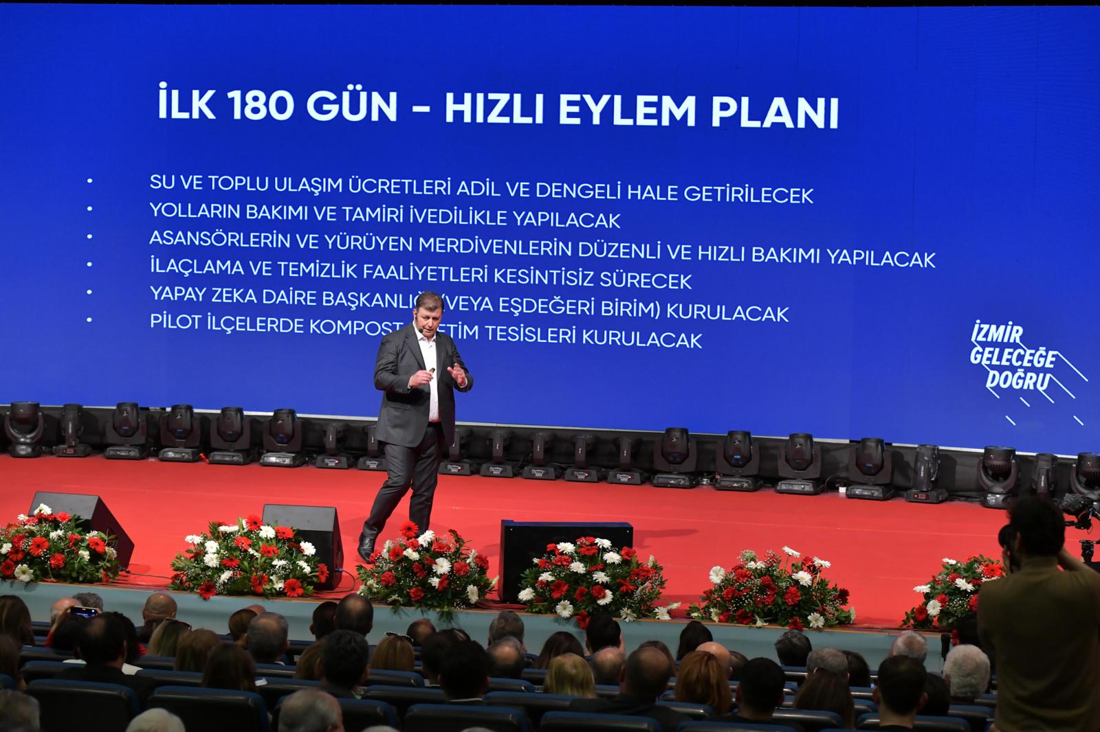 Tugay İzmir için projelerini tanıttı: Master planları hazır