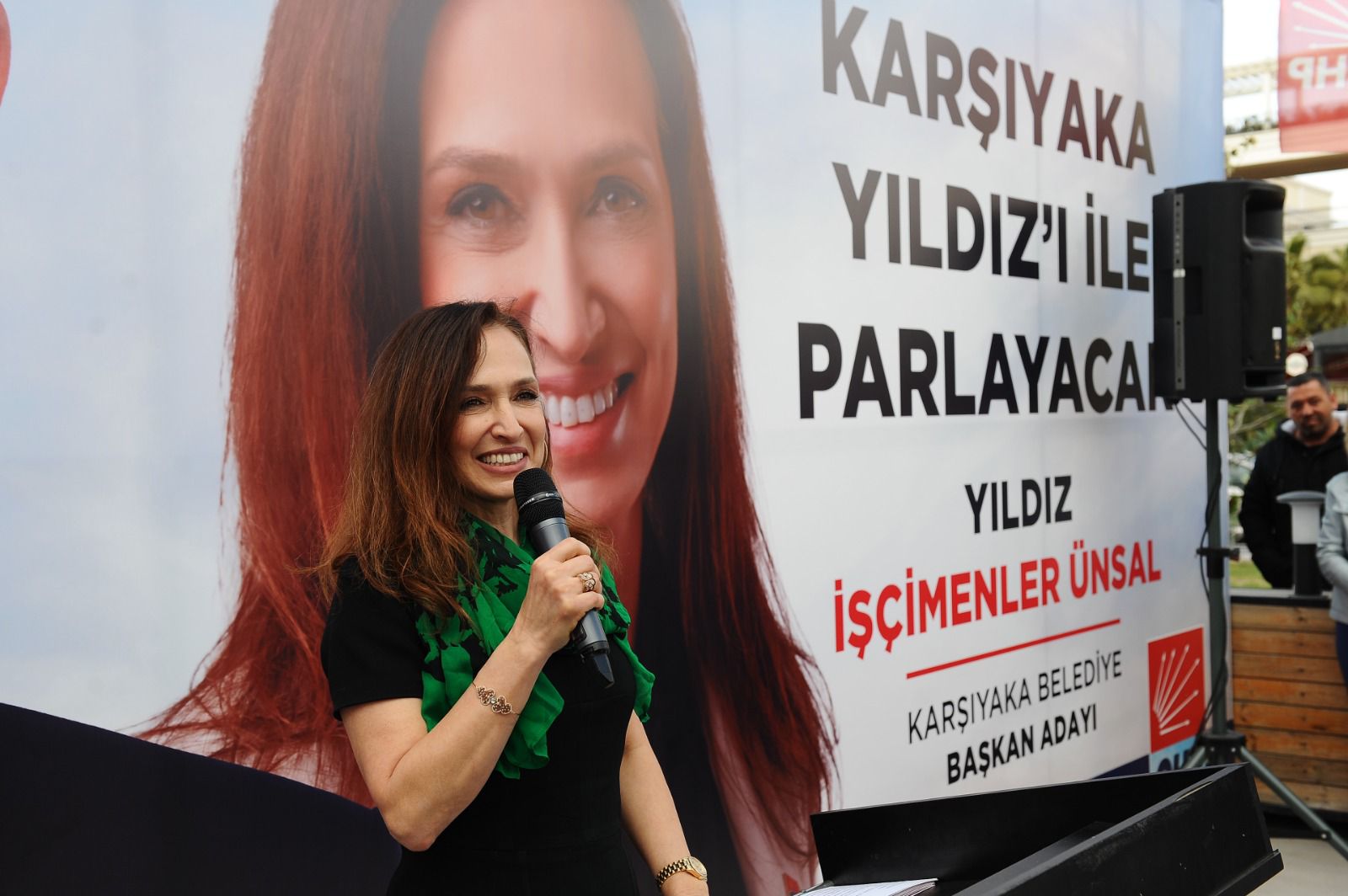 CHP Karşıyaka Adayı Yıldız İşçimenler Ünsal Seçim Ofisi’ni açtı, projelerini anlattı