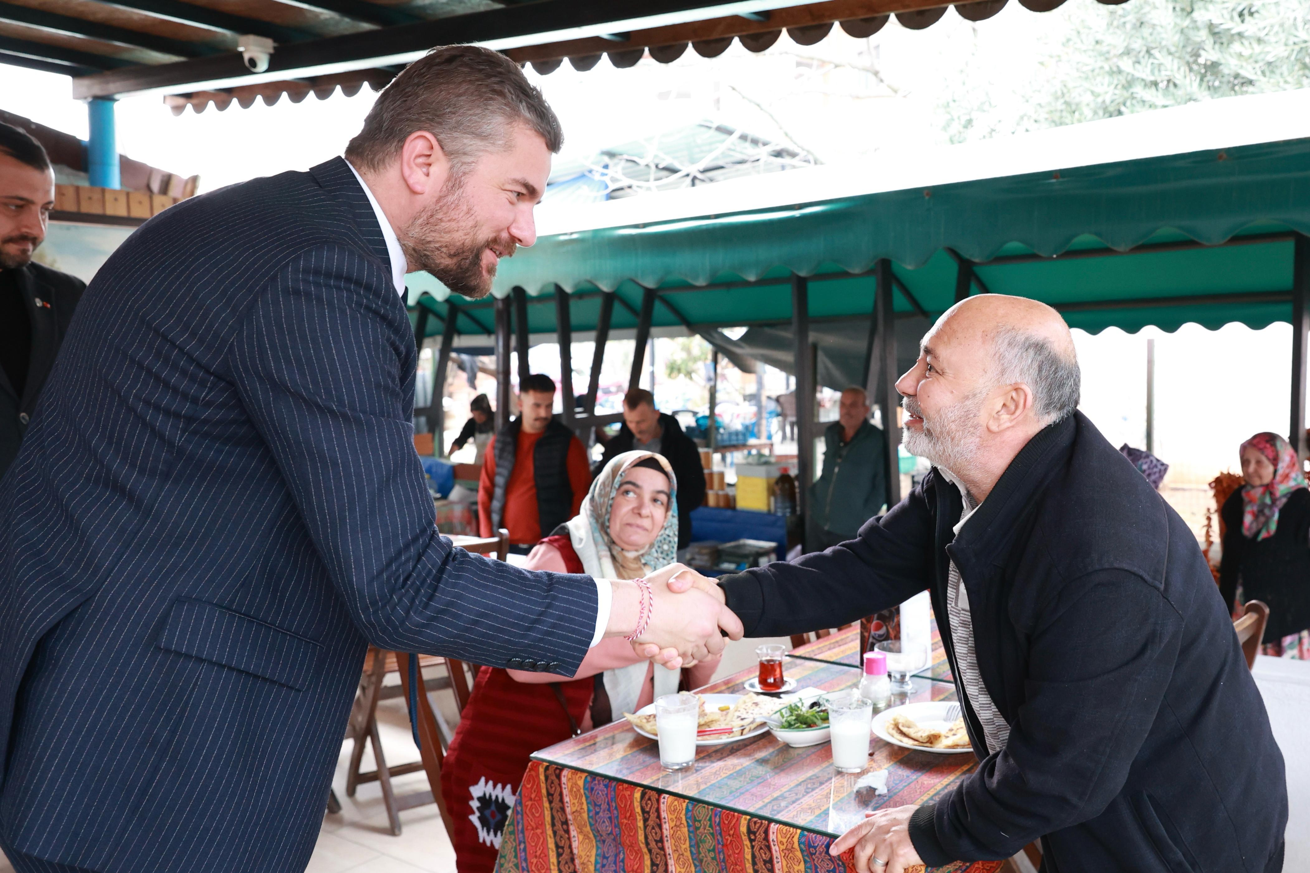 CHP'li Buca adayı Duman'dan köy ziyareti
