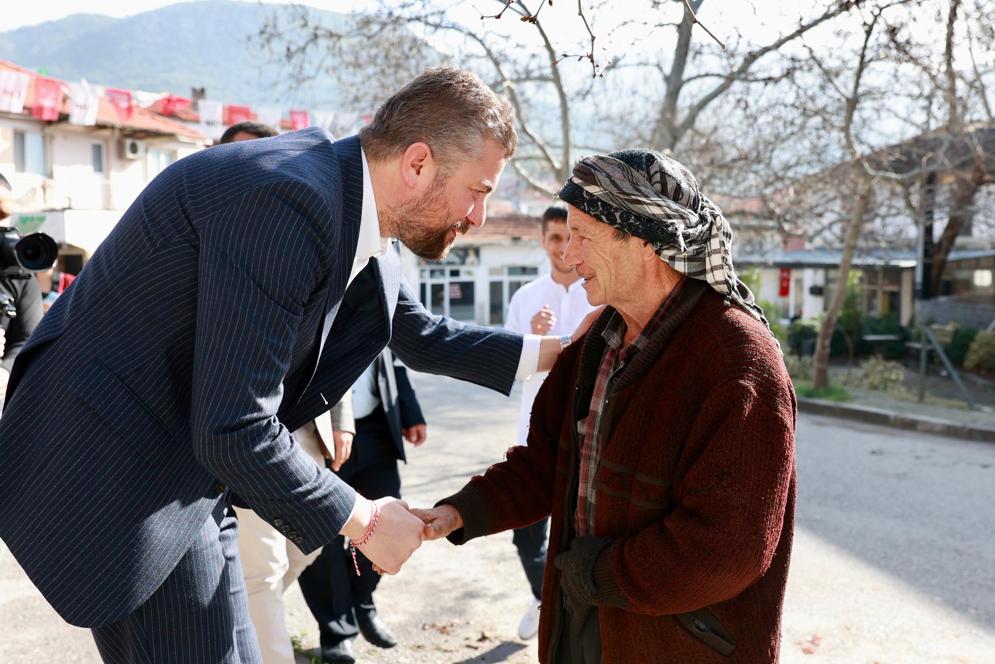 CHP'li Buca adayı Duman'dan köy ziyareti