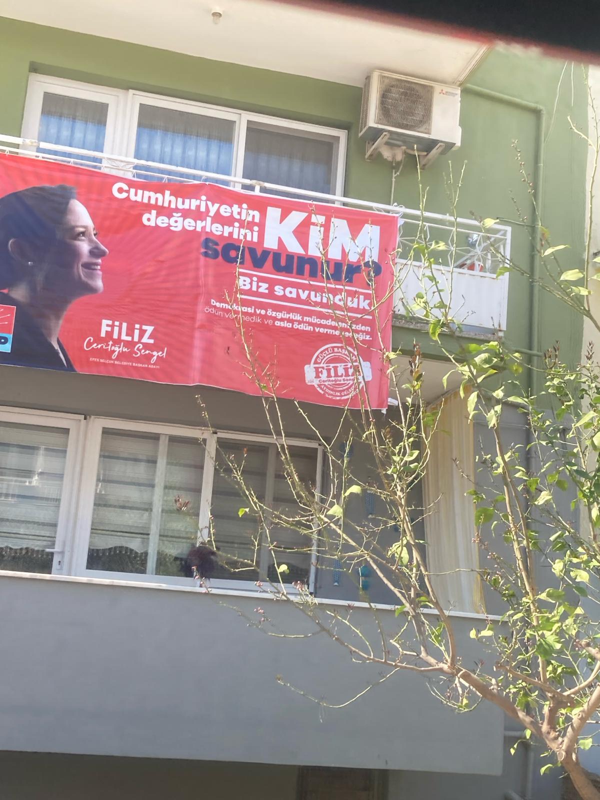 Efes Selçuk’ta Balkonlar Filizlendi