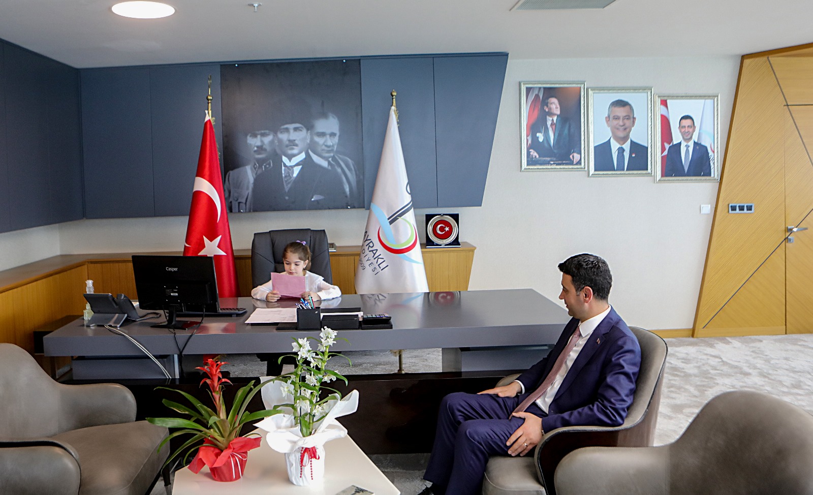 Bayraklı’da minik başkanlar icraatlarını açıkladı