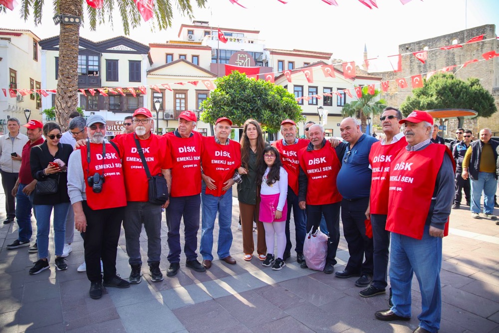 Çeşme’de 1 Mayıs coşkusu