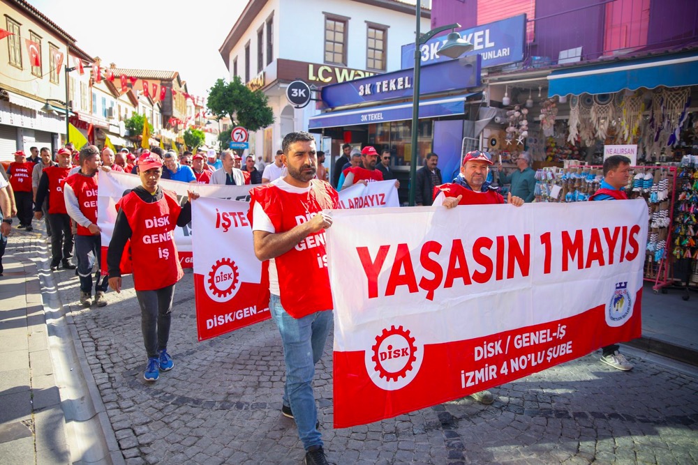 Çeşme’de 1 Mayıs coşkusu