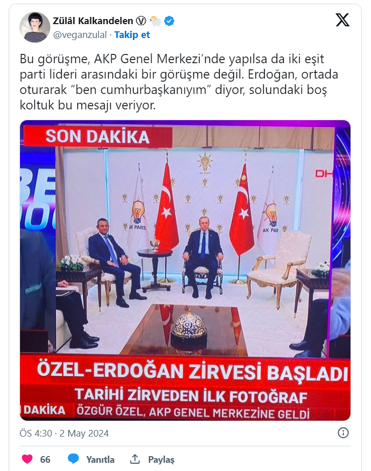 Kritik görüşmede ‘boş koltuk’ tartışması: Erdoğan hangi mesajı vermek istedi?