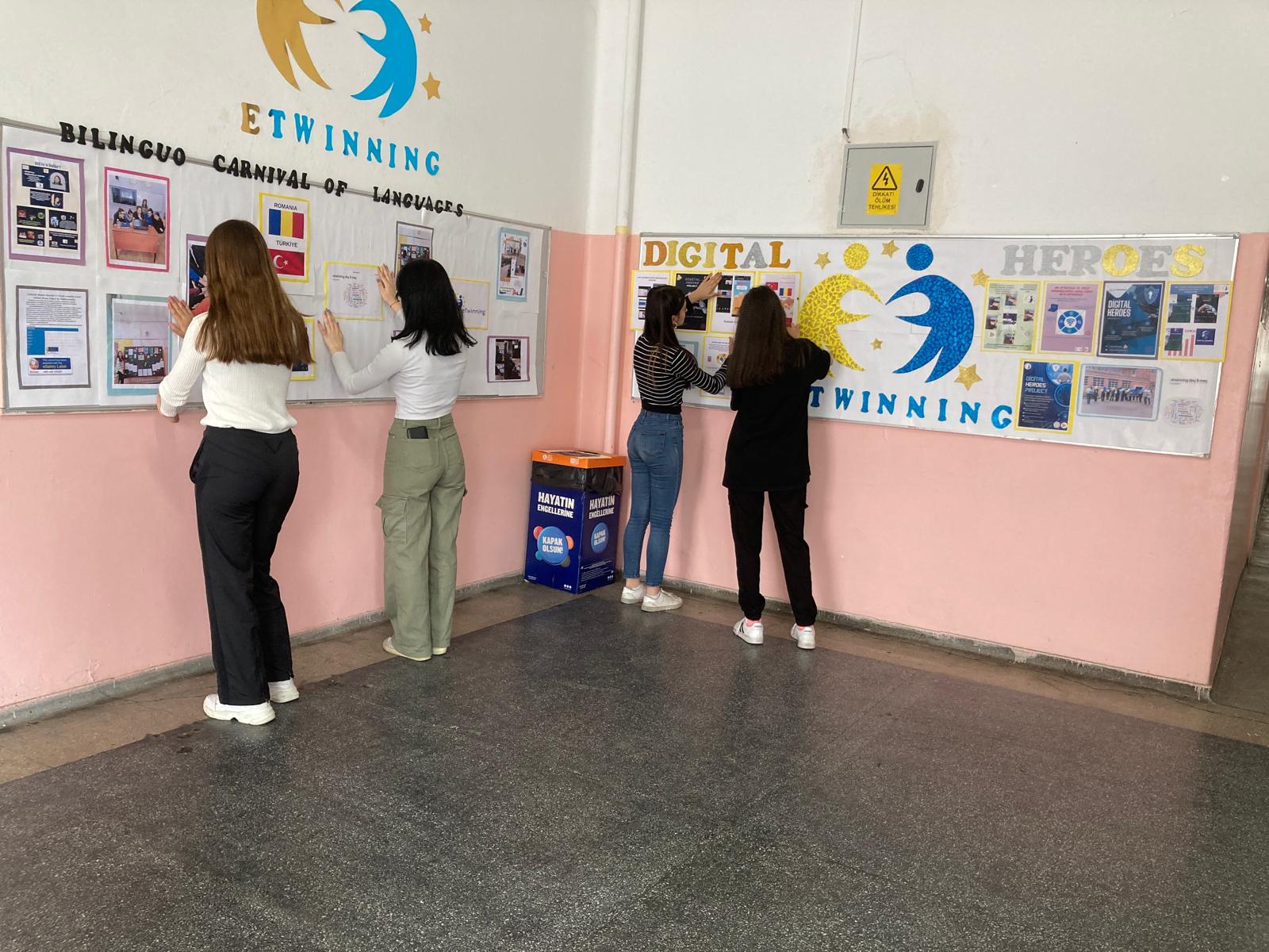 Zübeyde Hanım Mesleki ve Teknik Anadolu Lisesi Öğrencileri, Türk Dil ve Kültürünü Dünya’ya Tanıttı