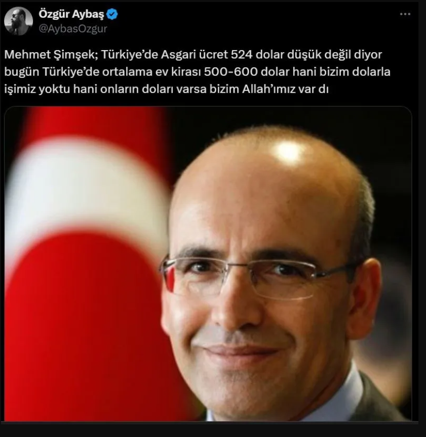 Mehmet Şimşek'e 'asgari ücret' tepkileri: Vicdansız olmak lazım