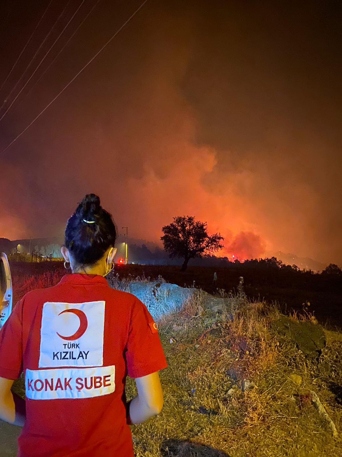 Kızılay Konak Şubesi’nden Yangın Seferberliği!