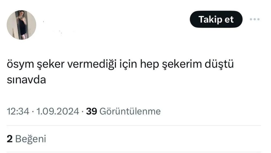 KPSS sınavı gündeminde şeker var: 'Hiç iyi değilim...'