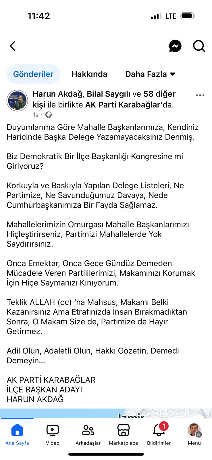 Akdağ, delege yazma iddialarına sert tepki gösterdi
