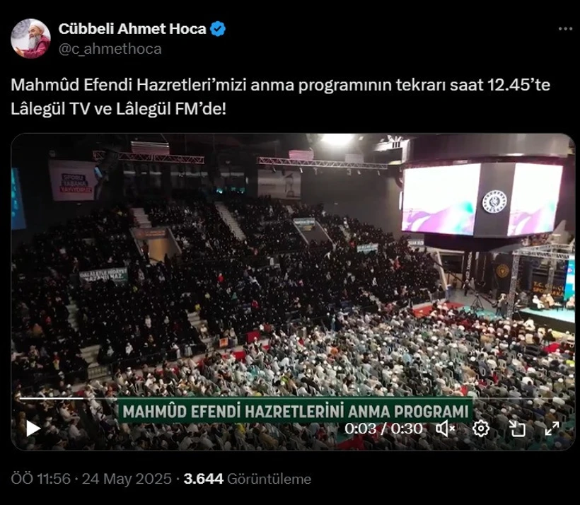 Cübbeli Ahmet ile İsmailağa Arasında 'Telif' Krizi Mi Var?